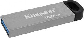 Фото 1/10 Флеш-память Kingston DataTraveler Kyson, USB 3.2 G1, сереб, DTKN/32GB