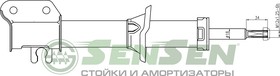 Амортизатор передний мост слева /CHEVROLET, SPARK , /DAEWOO, MATIZ (KLYA)0,81(0,8) бензин199820 SENSEN 4113-0101