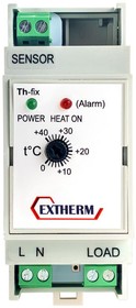 Фото 1/6 Термостат для управления системой электрообогрева на трубопроводах/резервуарах с фиксирован. гистерезисом Extherm Th-fix