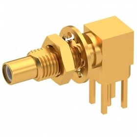 7110-1511-012, RF Connectors / Coaxial Connectors SSMC / RIGHT ANGLE JACK MALE GOLD