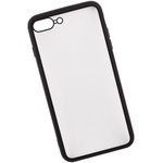 Чехол "LP" для iPhone 7 Plus/8 Plus "Glass Case" с черной рамкой (прозр ...