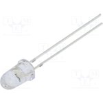 OSB5SA5201A-CRLED14, LED; 5mm; blue; 10000mcd; 8°; Front ...