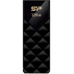 Флеш-память Silicon Power Blaze B03 128Gb/USB 3.2/Черный (SP128GbUF3B03V1K)
