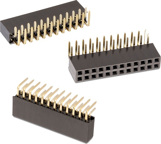 613034243121, WR-PHD Series Angled PCB Socket, 34-Contact, 2-Row, 2 ...