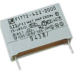 F17724152000, F1772 Polyester Film Capacitor, 310V ac, ±10%, 150nF, Through Hole