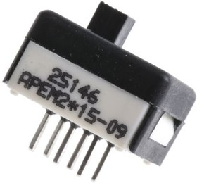 Фото 1/3 25146NAH, DPDT top actuated PCB swi