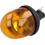 LBB772, Сигнализатор: световой, мигалка вращающаяся, оранжевый, 12/24ВDC