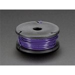2990, Adafruit Accessories Solid-Core Wire Spool - 25ft - 22AWG - Violet