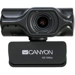 Вебкамера CANYON C6 2k Ultra full HD 3.2Mega webcam with USB2.0 connector, built-in MIC, IC SN5262, Sensor Aptina 0330, viewing angle 80°, w
