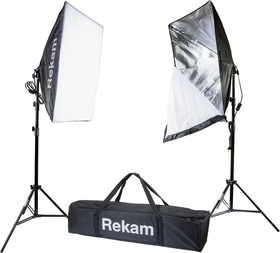 Фото 1/6 1509000120, Комплект осветителей Rekam CL-250-FL2-SB Kit