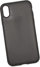 Фото 1/4 Чехол "LP" для iPhone Xr "Silicone Dot Case" (черный/коробка)