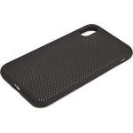 Чехол "LP" для iPhone Xr "Silicone Dot Case" (черный/коробка)