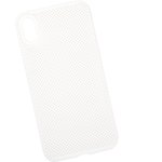 Чехол "LP" для iPhone Xs Max "Silicone Dot Case" (белый/коробка)