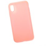 Чехол "LP" для iPhone Xr "Silicone Dot Case" (розовый/коробка)