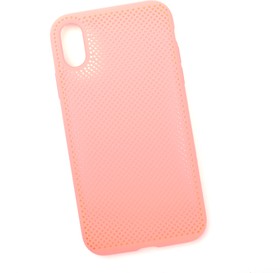 Фото 1/4 Чехол "LP" для iPhone Xr "Silicone Dot Case" (розовый/коробка)