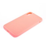 Чехол "LP" для iPhone Xr "Silicone Dot Case" (розовый/коробка)