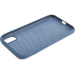 Чехол "LP" для iPhone Xr "Silicone Dot Case" (синий/коробка)