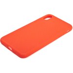 Чехол "LP" для iPhone Xs Max "Silicone Dot Case" (красный/коробка)