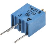 T63YB502KT20, Trimmer Resistors - Through Hole 1/4" SQ V/ADJ 5K