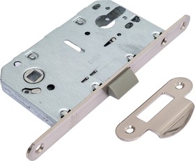 Фото 1/5 Замок под цилиндр пластиковый / мат.никель / P85SN