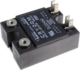 DLD2450, Solid State Relay - 3.5-15 VDC Control Voltage Range - 50 A Maximum Load Current - 48-280 VAC Operating Voltage R ...