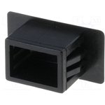 BPE-SC-1-01, Stopper; polyamide; black; UL94V-2; Panel thick: 1.4?3.5mm; C: 12mm