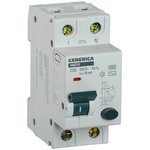 Выключатель автоматический дифференциального тока C25 30мА АВДТ 32 GENERICA ...