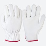 Перчатки кожаные Smithcraft цвет белый/ JLE421-8/M