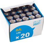 KOCLR620BOX, Батарейка LR6 (AA) 1.5V Alkaline 20BOX