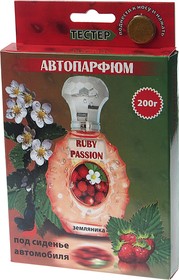 Фото 1/2 Ароматизатор под сиденье гелевый (ruby passion) 170г "Super Flower Max" FOUETTE