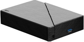 Фото 1/6 SP080TBEHDS07C3K, Внешний жесткий диск 8TB Silicon Power Stream S07, 3.5", USB 3.2, адаптер питания, Черный
