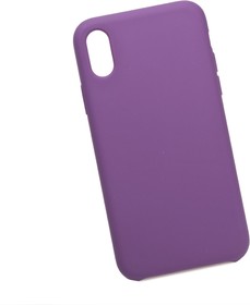 Фото 1/4 Чехол "LP" для iPhone X/Xs "Protect Cover" (фиолетовый/коробка)