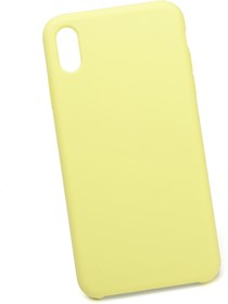 Фото 1/4 Чехол "LP" для iPhone Xs Max "Protect Cover" (желтый/коробка)