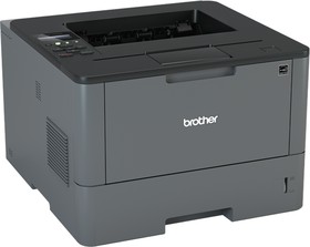 Фото 1/4 Принтер Brother HL-L5100DN, Принтер, ч/б лазерный, A4, 40 стр/мин, 256 МБ, Duplex, LAN, USB, старт.картридж 3000 стр.тонер TN3480