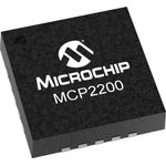 MCP2200T-I/MQ, USB Interface IC USB-to-UART Protocol Converter w/ GPIO