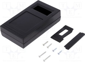 Z49 ABS, 145.2x81.7x39.3мм, пластик, чёрный, с отсеком для батарей / Z49 ABS