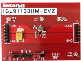 ISL91133IIL-EVZ, Power Management IC Development Tools EVALUATION BOARD FOR ISL91133IILZ - 16 Ball WLCSP - RoHS COM