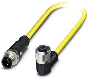 1424969, Sensor Cables / Actuator Cables SAC-3P-MS/ 5,0-547/ FR SCO BK