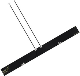 FXUB71.A.54.C.001, RF Antenna, 6 GHz to 698MHz, 5.26 dBi, 50 ohm, 2 W, Linear, Adhesive