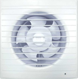 Фото 1/6 Осевой вытяжной вентилятор с таймером и датчиком влажности, малошумный, 240 м3, шарикоподшипник 125СН STILL-B