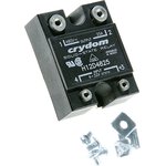 H12D4825, Solid State Relays - Industrial Mount PM IP00 SSR, 530VAC 25A, DC In, ZC