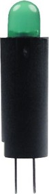 Фото 1/2 L-53BT-22.86/SGD, Светодиод зеленый в корпусе 60° d=5мм 40мКд 565нМ