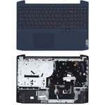 Клавиатура (топ-панель) для ноутбука Lenovo Ideapad Gaming 3-15IMH05 черная с ...