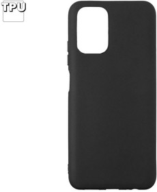 Силиконовый чехол "LP" для Xiaomi POCO M5s TPU черный непрозрачный
