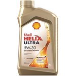 550046267, Масло моторное синтетическое Shell Helix Ultra 5W-30 (1л)