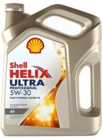 550046289, Моторное масло Shell Helix Ultra Professional AF 5W-30 кан. 5л | купить в розницу и оптом