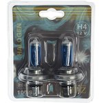 Лампа 12V H4 100/90W +50% P43t 5000К GANZ 2 шт. блистер GIP06054