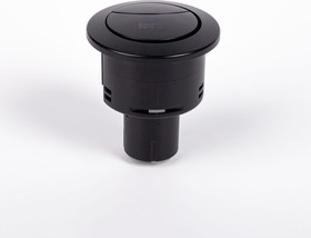 Фото 1/5 Кнопка слива для арматуры 2-уровня, 38 мм, черный матовый 92038MB2AR