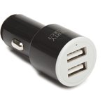 Автомобильное зарядное устройство "LP" с двумя USB 2.1А + USB кабель Apple ...