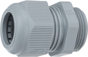50.650PA7001, Cable Gland, 26 ... 35mm, M50, Polyamide, Silver Grey